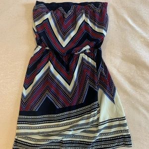 Express strapless dress